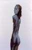 Standing Figure 3---3d-charcoal and chalk-1988